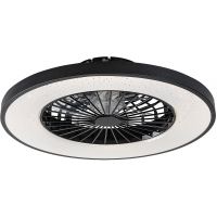 Rabalux Dalfon 2 plafon 1x72 W z wentylatorem biały-czarny 71334