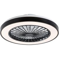 Rabalux Dalfon 2 plafon 1x40 W z wentylatorem biały-czarny 71336
