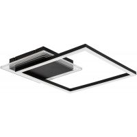 Rabalux Ottavia lampa podsufitowa 2x24 W biała-czarna 71370