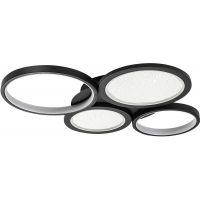 Rabalux Aranis lampa podsufitowa 4x40 W biała-czarna 71378