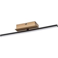 Rabalux Demir lampa podsufitowa 1x8 W biała-czarna-złota 71397