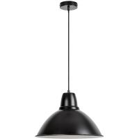 Rabalux Wilbour lampa wisząca 1x60W czarny mat 72013