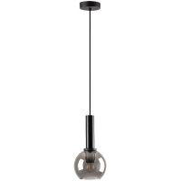 Rabalux Centio lampa wisząca 1x40W czarny/przydymiony 72171