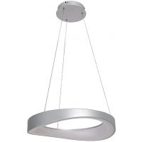 Rabalux Iliana lampa wisząca 1x56 W biała-srebrna 72236