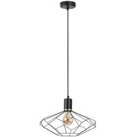 Rabalux Fran lampa wisząca 1x40 W czarna 72241
