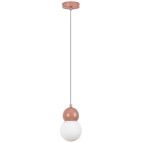 Rabalux Gellia lampa wisząca 1x38 W biała-różowa 72280