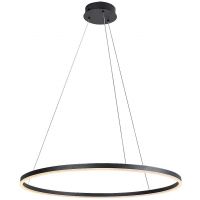 Rabalux Isaure lampa wisząca 1x45 W czarna 72302