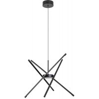Rabalux Henli2 lampa wisząca 4x40 W biała-czarna 72338