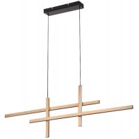 Rabalux Severine lampa wisząca 4x40 W biała-czarna-złota 72366