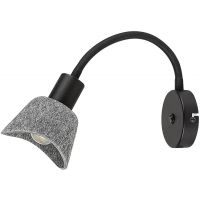 Rabalux Farelia kinkiet 1x10 W czarny-szary 73009