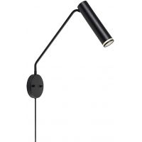 Rabalux Senobia kinkiet 1x35 W czarny 73041