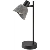 Rabalux Farelia lampa stołowa 1x10 W czarna-popielata 74018