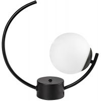 Rabalux Mesiro lampa stołowa 1x25 W biała-czarna 74035