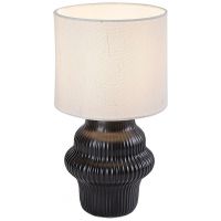 Rabalux Glimo lampa stołowa 1x40 W biała/czarna 74058