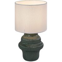 Rabalux Glimo lampa stołowa 1x40 W biała/zielona 74059