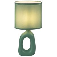 Rabalux Sylira lampa stołowa 1x40 W zielona 74071