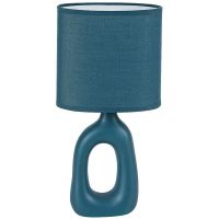 Rabalux Sylira lampa stołowa 1x40 W niebieska 74072