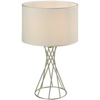 Rabalux Nivra lampa stołowa 1x40 W złota 74081