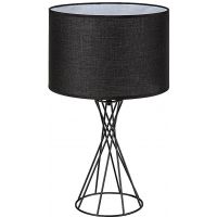 Rabalux Nivra lampa stołowa 1x40 W czarna 74082