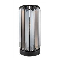 Rabalux Veness lampa stołowa 1x40 W czarna-przydymiona 74206