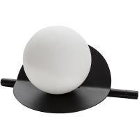 Rabalux Jules lampa stołowa 1x5 W biała-czarna 74222