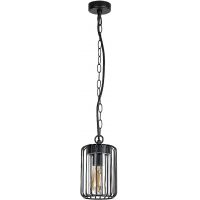 Rabalux Tarpa lampa wisząca zewnętrzna 1x40 W czarna 77107