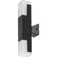 Rabalux Darvas kinkiet zewnętrzny 2x12 W czarny 77127