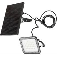 Rabalux Melk kinkiet solarny 1x6 W czarny 77141