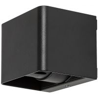 Rabalux Hallstatt kinkiet zewnętrzny 1x10 W czarny 77168