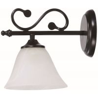 Rabalux Dorothea kinkiet 1x40 W czarny 7771
