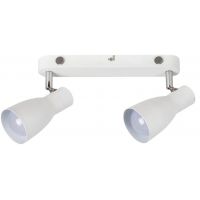 Rabalux Ebony lampa podsufitowa 2x20 W biała 6027