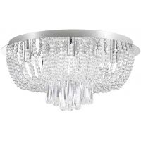 Rabalux Larisha lampa podsufitowa 6x40 W chrom-przezroczysta 6806