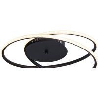 Rabalux Meridia lampa podsufitowa 1x40 W czarna 3256