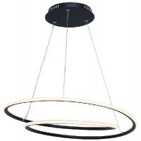 Rabalux Meridia lampa wisząca 1x40 W czarna 3257