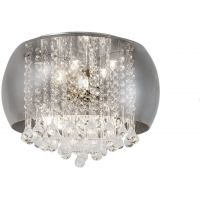 Rabalux Ninelle lampa podsufitowa 6x40 W chrom-przydymiona 3598