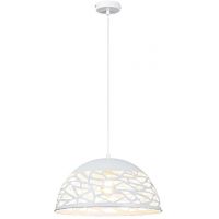 Rabalux Norena lampa wisząca 1x60 W biała 5085