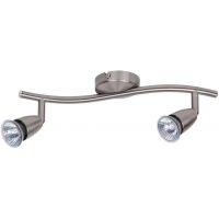 Rabalux Norman lampa podsufitowa 2x50 W chrom-satyna 5992