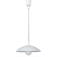 Rabalux Round lampa wisząca 1x60 W biała 4780