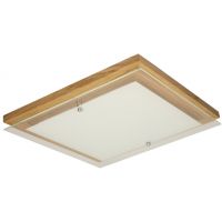 Spot-Light Finn plafon 1x14 W drewno 4022974