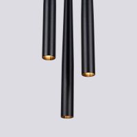 Sollux Lighting Bliss lampa wisząca 3x8 W czarna SL.1463