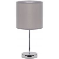 Strühm Agnes lampa stołowa 1x2 W chrom-szara 03147