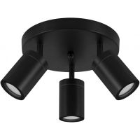 Strühm Tenor lampa podsufitowa 3x20 W czarna 04075