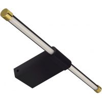 Strühm Paso kinkiet 1x9 W czarny/złoty 04113