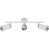 Strühm Frida lampa podsufitowa 3x35 W biała-chrom 04202