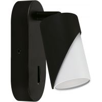 Strühm Zebra kinkiet 1x35 W biały/czarny 04216