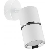 Strühm Dior kinkiet 1x35 W biały/chrom 04259