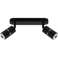 Strühm Dior lampa podsufitowa 2x35 W czarna/chrom 04262