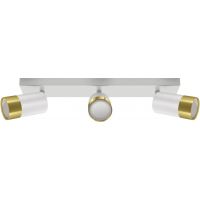 Strühm Puzon lampa podsufitowa 3x35 W biała-złota 04279