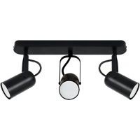 Strühm Lofta lampa podsufitowa 3x25 W czarna 04395