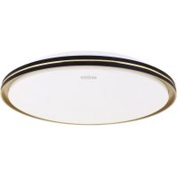 Strühm Fiesta plafon 1x24 W czarny-złoty 04570